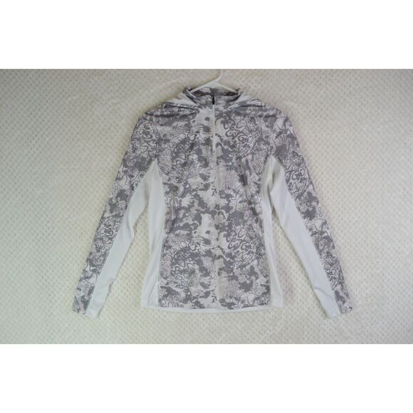 Huk Icon x Tide Change Women's Small Gray Hoodie Shirt - Picture 1 of 13